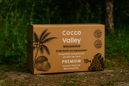COCCO VALLEY – Premium  Charcoal Briquettes 10kg