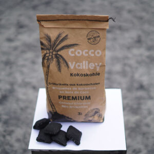 cocco valley premium holzkohlebriketts 3kg